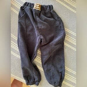 Kids navy warm Corduroy Pants